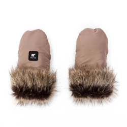 Rękawiczki Miu-Mio Polaris Cappucinno idealne do wózka